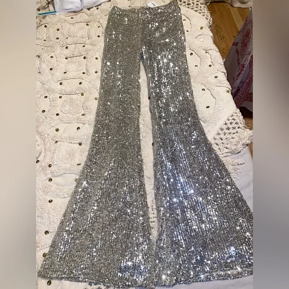 NWT FP x Show Me Your Mumu Mercury Bells Flare Pants - Picture 7 of 13